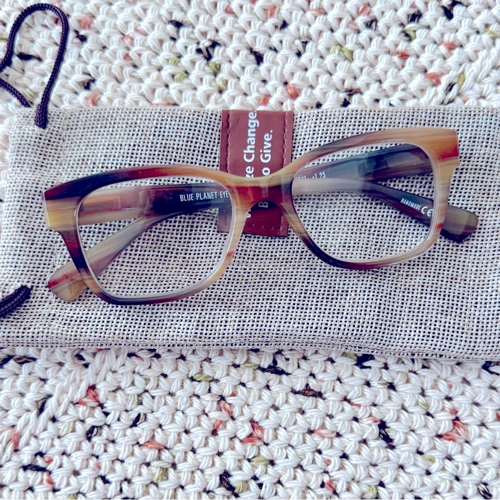 Blue Planet Blue Light Blocking 1.25x Magnification Tortoise Shell Glasses